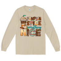 Mushroom pumpkin spice everything nice Long Sleeve Tee - AdoDesignShop