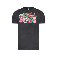 Vintage Black rock hand coffee cups Vintage Tee - Zillion Design Studio