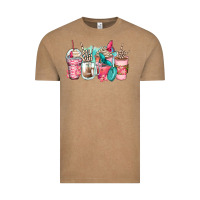 Vintage Coffee rock hand coffee cups Vintage Tee - Zillion Design Studio