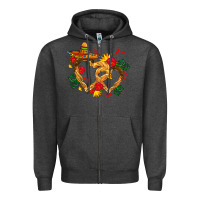 Churros With Love And Sombrero Zipper Hoodie | Teevron