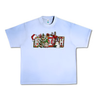Grape Ice Faith Urban Heavy Tee - CowhideDigitalArt