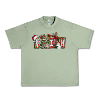 Oil Green Faith Urban Heavy Tee - CowhideDigitalArt