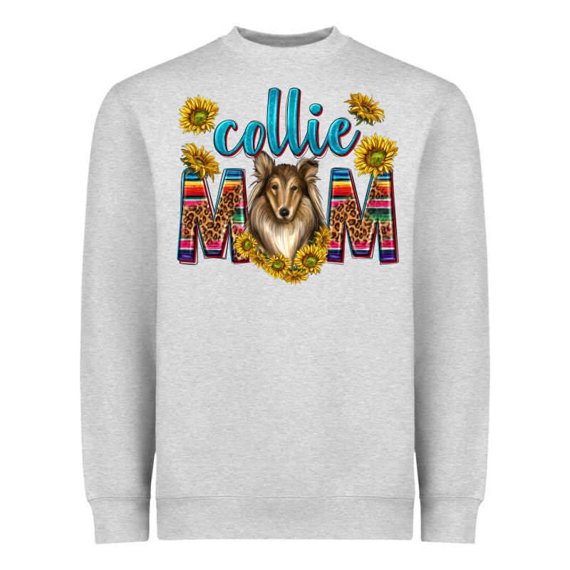 Western Collie Mom Heavyweight Sweatshirt by texasbilliewilder | Teevron