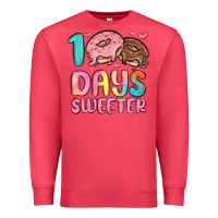 Cardinal 100 days sweeter Premium Sweatshirt - MaliasSmallBusiness