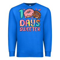 True Royal 100 days sweeter Premium Sweatshirt - MaliasSmallBusiness