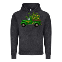 St Patricks Truck Shamrock Horseshoe Gold Vintage Hoodie | Teevron