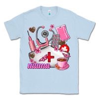 Dusty Blue Mama Classic Tee - AdoDesignShop