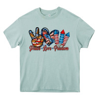 Arona peace love freedom Heavy Core Tee - RacoonDesign