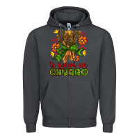 Smoke Te Gueiro un churro Zipper Hoodie - AdoDesignShop