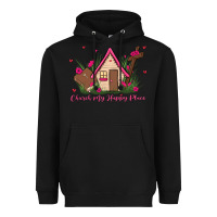 Black church is my happy place Heavyweight Hoodie - MaliasSmallBusiness