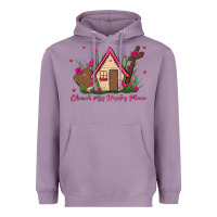 Lavender church is my happy place Heavyweight Hoodie - MaliasSmallBusiness