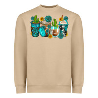 Mushroom gemstone coffee cups Heavyweight Sweatshirt - Zillion Design Studio
