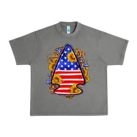 Tornado American flag arrowhead Urban Heavy Tee - Neo Western