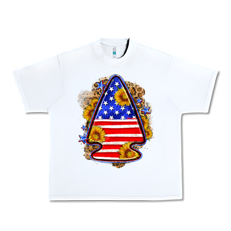 American Flag Arrowhead Urban Heavy Tee by Neo Western | Teevron