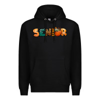 Black fall senior 2023 Premium Hoodie - BundleAndBundleShop