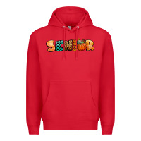 Red fall senior 2023 Premium Hoodie - BundleAndBundleShop