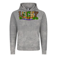 Cloud Rock st patricks shamrock gold with rainbow Vintage Hoodie - RanaPortraitStore