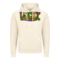 Vintage Artic st patricks shamrock gold with rainbow Vintage Hoodie - RanaPortraitStore