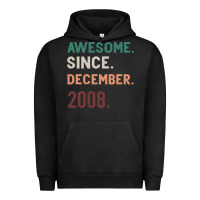 Pigment Black Awesome Since December 2008 Urban Hoodie - Bettercallsaul