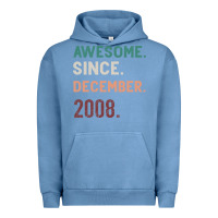 Pigment Pebble Blue Awesome Since December 2008 Urban Hoodie - Bettercallsaul