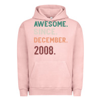Pigment Salmon Awesome Since December 2008 Urban Hoodie - Bettercallsaul