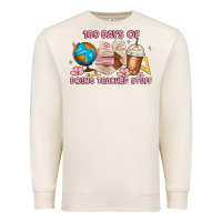 Sandshell 100 days of doing teacher stuff Premium Sweatshirt - MaliasSmallBusiness