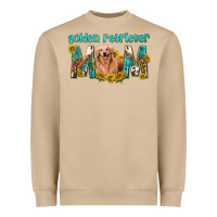 Mushroom western golden retriever mom Heavyweight Sweatshirt - texasbilliewilder