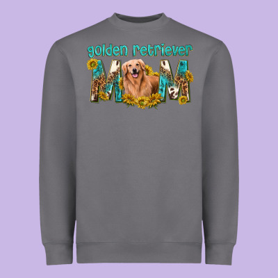Western Golden Retriever Mom Heavyweight Sweatshirt Designed By Texasbilliewilder