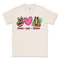 Natural peace love horses Classic Tee - RanaPortraitStore