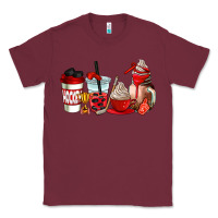 Burgundy hockey coffee cups Classic Tee - AdoDesignShop