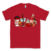 Red hockey coffee cups Classic Tee - AdoDesignShop