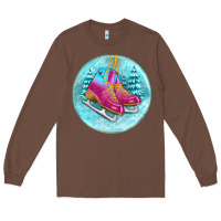 Chestnut ice skate christmas ornament Long Sleeve Tee - BundleAndBundleShop