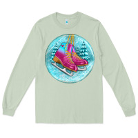 Matcha ice skate christmas ornament Long Sleeve Tee - BundleAndBundleShop