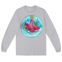 Moon Dust ice skate christmas ornament Long Sleeve Tee - BundleAndBundleShop
