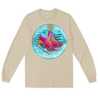 Mushroom ice skate christmas ornament Long Sleeve Tee - BundleAndBundleShop