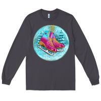 Smoke ice skate christmas ornament Long Sleeve Tee - BundleAndBundleShop
