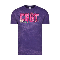 Cloud Purple Breast Cancer CPHT Pharmacy Technician Vintage Tee - texasbilliewilder