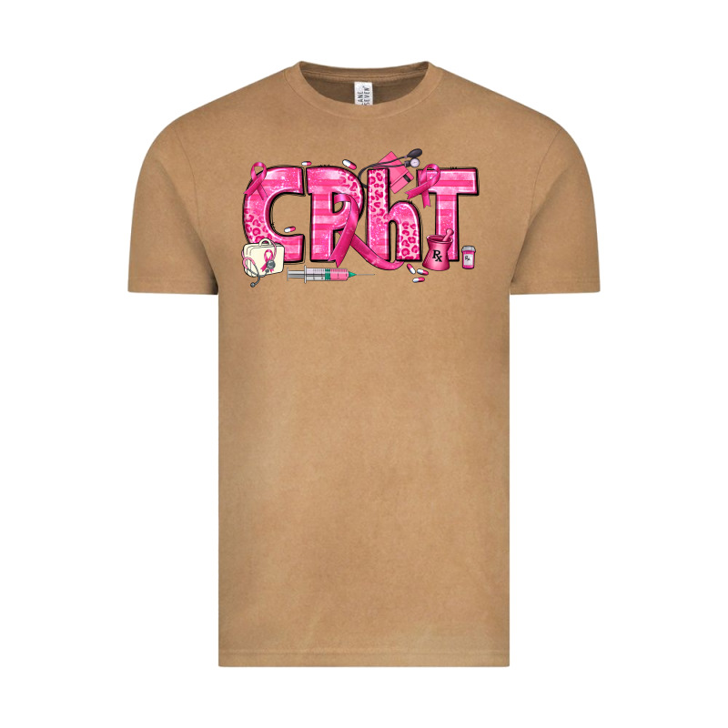 Breast Cancer Cpht Pharmacy Technician Vintage Tee by texasbilliewilder | Teevron