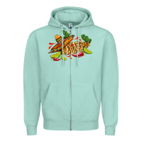 Seafoam mexican elote corn sombrero lime and  cactus Zipper Hoodie - AdoDesignShop