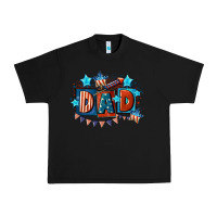 Black American Dad  4th of july Urban Heavy Tee - CowGirlArtShop
