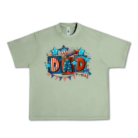 Oil Green American Dad  4th of july Urban Heavy Tee - CowGirlArtShop