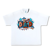 White American Dad  4th of july Urban Heavy Tee - CowGirlArtShop