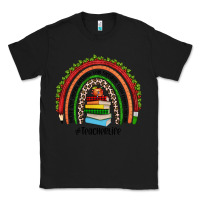 Black Christmas Teacherlife rainbow Classic Tee - JahusDesignShop