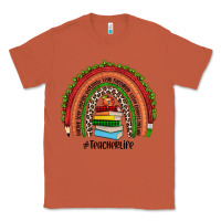 Copper Christmas Teacherlife rainbow Classic Tee - JahusDesignShop