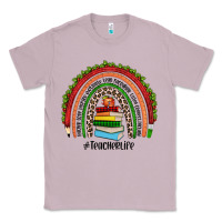 Lilac Christmas Teacherlife rainbow Classic Tee - JahusDesignShop