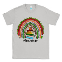 Moon Dust Christmas Teacherlife rainbow Classic Tee - JahusDesignShop