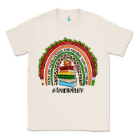 Natural Christmas Teacherlife rainbow Classic Tee - JahusDesignShop