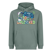 Sage level 100 days unlocked Heavyweight Hoodie - MaliasSmallBusiness