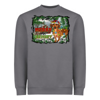 Storm merry and bright  dachshund with farm Heavyweight Sweatshirt - RanaPortraitStore