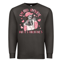 Smoke dead inside but it's valentine's Premium Sweatshirt - MaliasSmallBusiness